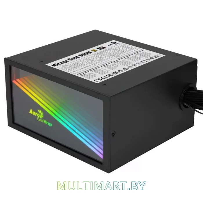 Блок питания AeroCool Mirage Gold 650W